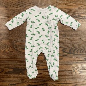 Nordstrom Army Man Footie 6m